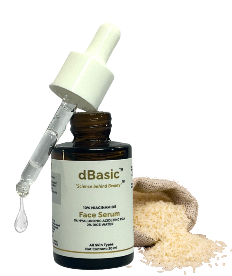 dBasic 10% Niacinamide Serum with Rice Water