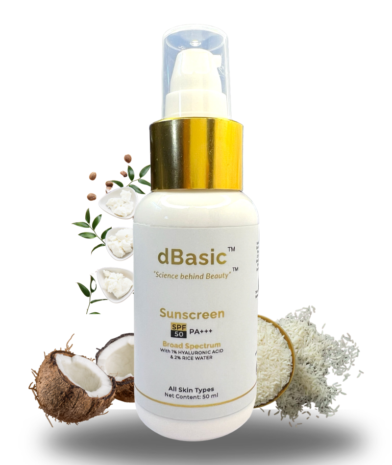 dBasic SPF 50 PA+++ with Shea Butter