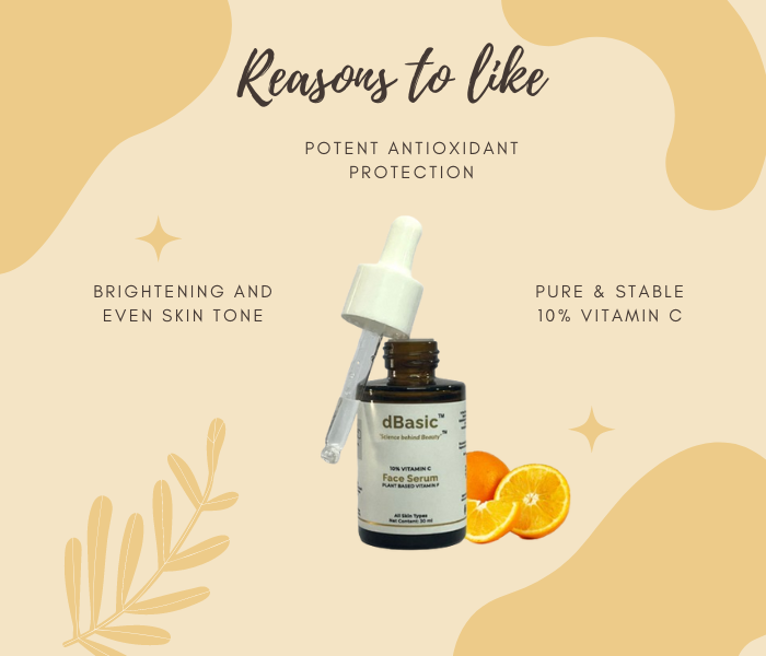 dBasic 10% Vitamin C Serum with Vitamin F